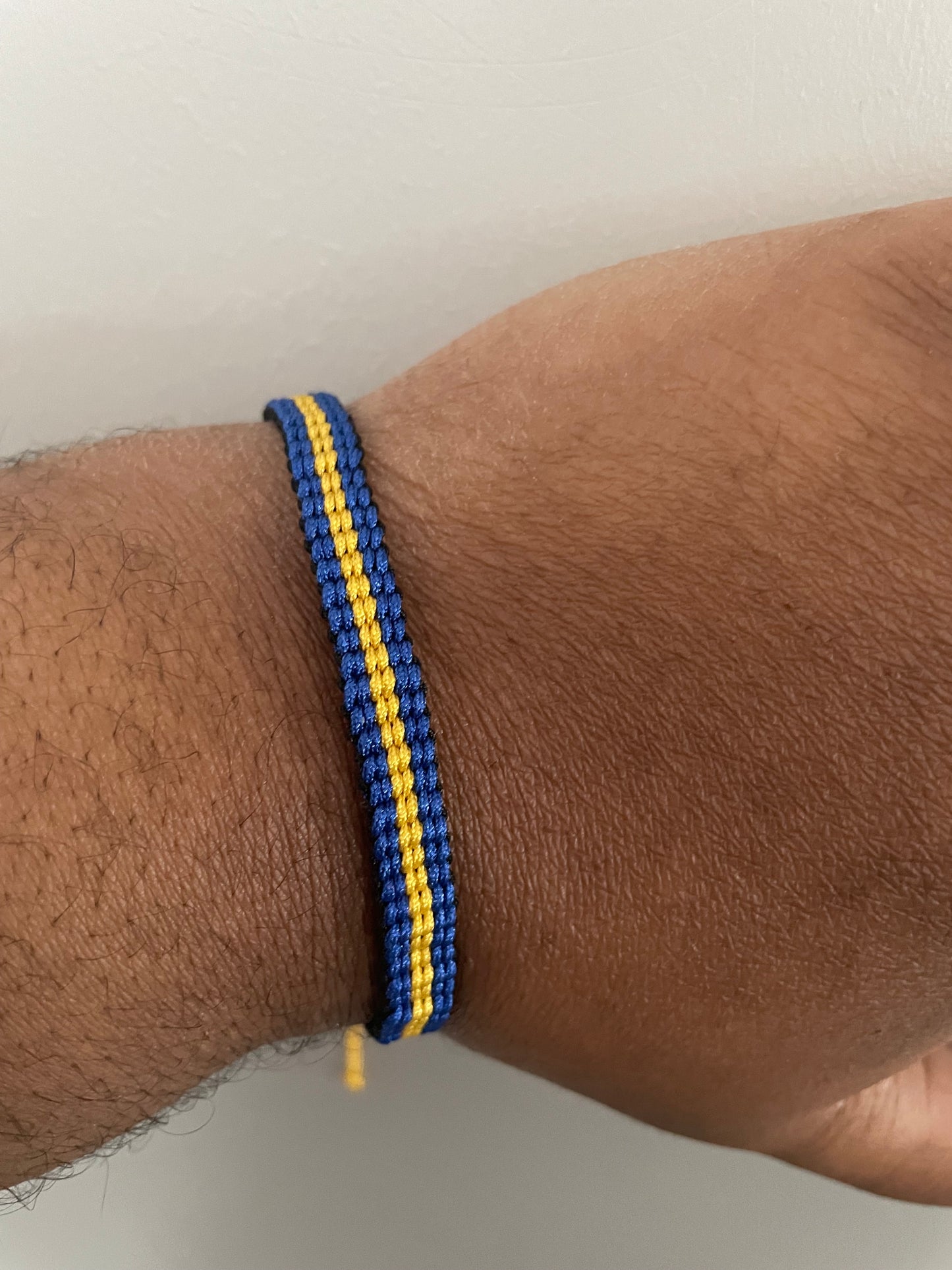 (FLAG) Single Flat Kumihimo Bracelet