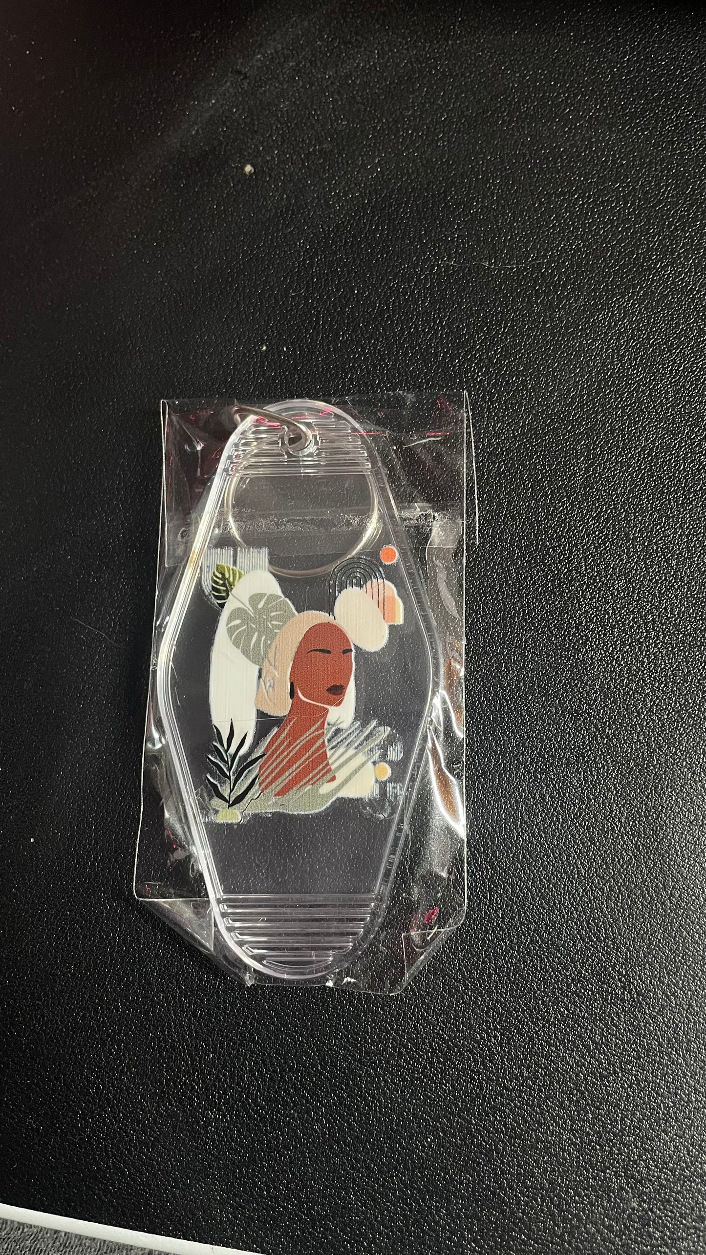 Melanin Women Motel Keychains