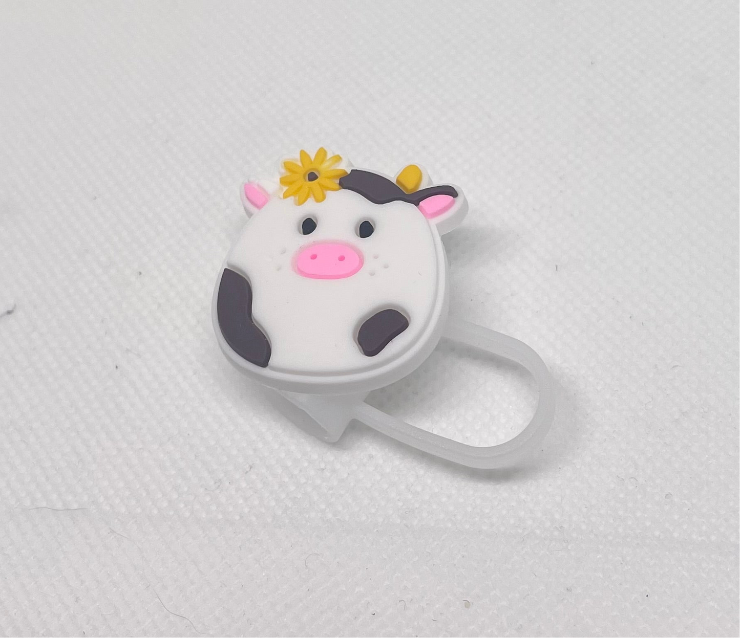Cow straw topper