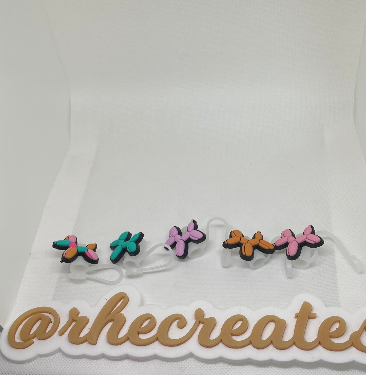 Balloon Dog Straw Topper