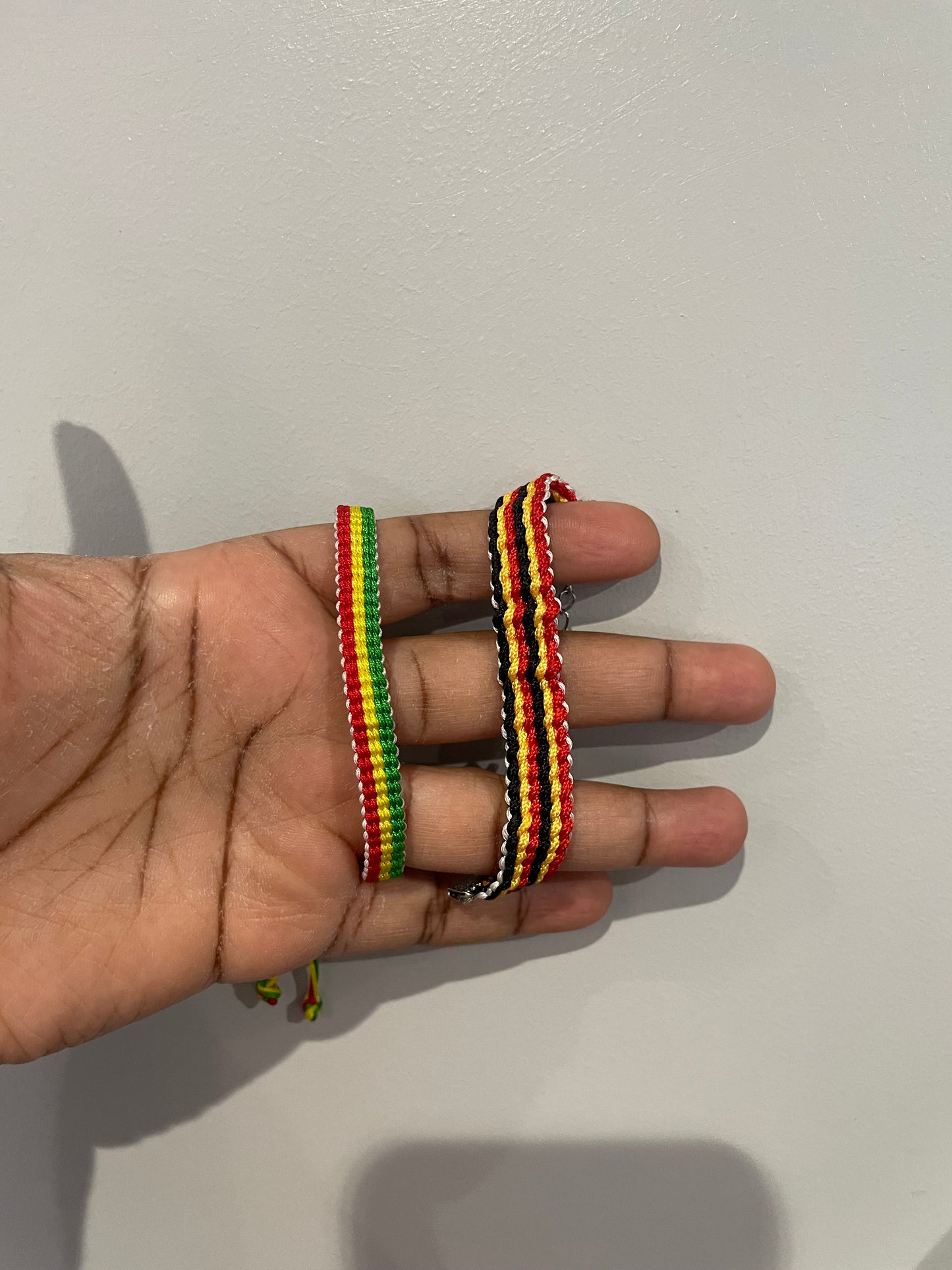 (FLAG) Single Flat Kumihimo Bracelet
