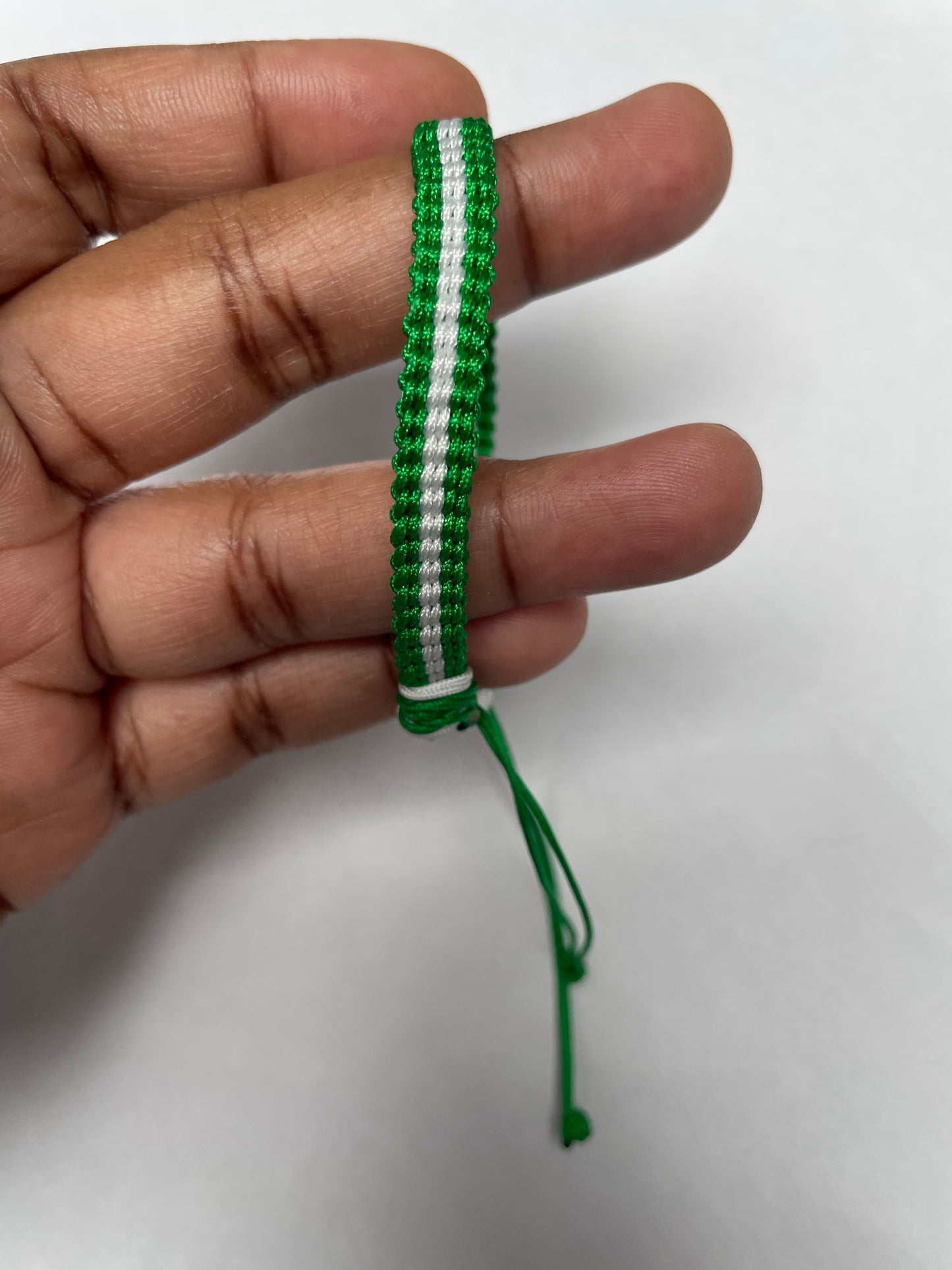(FLAG) Single Flat Kumihimo Bracelet