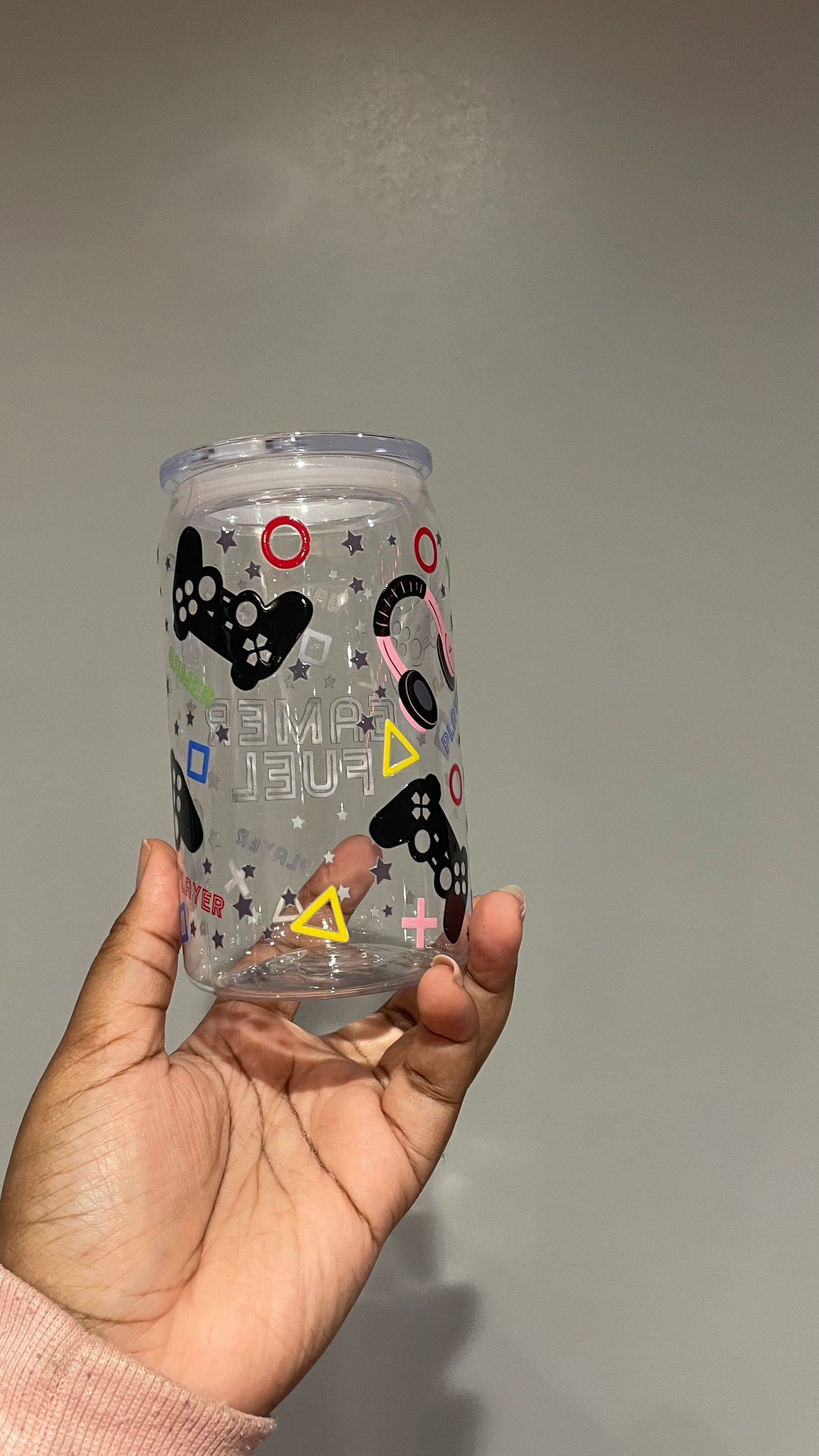 Plastic Can Gamer Fuel Tumbler