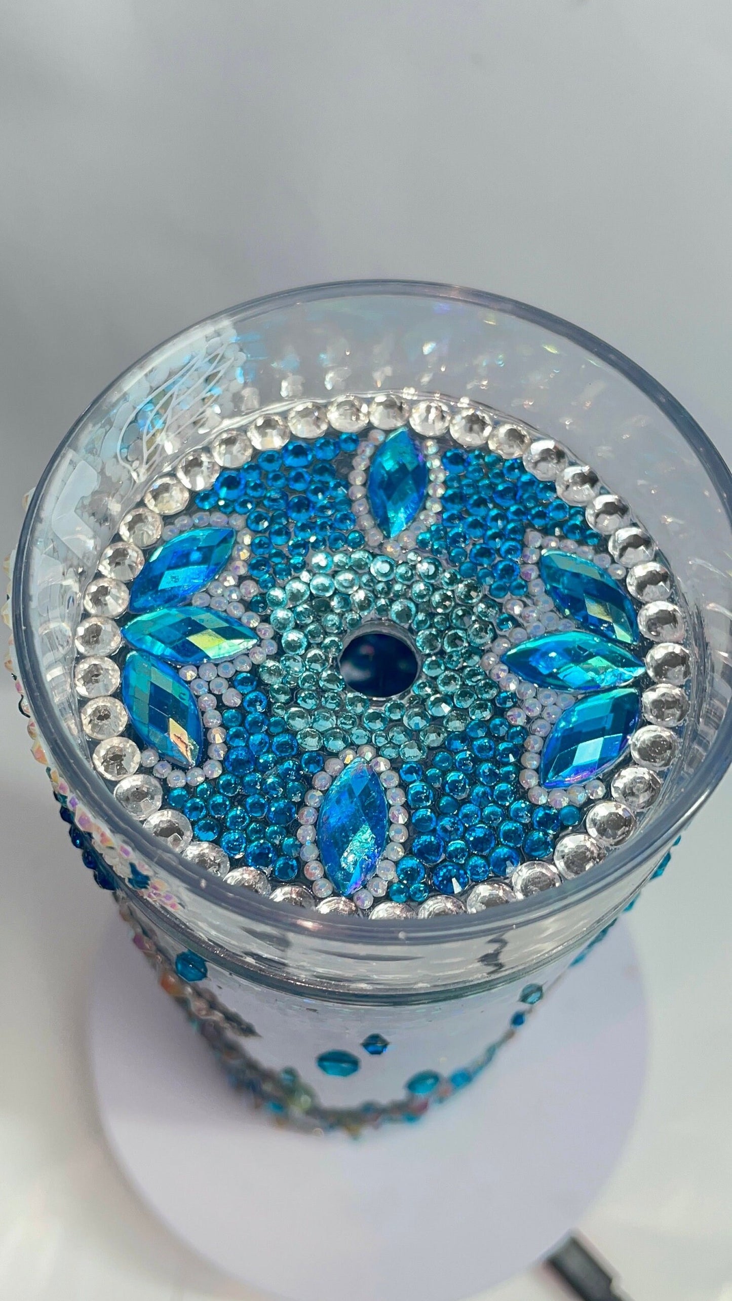 Bespoke Carnival Mas Snowglobe Tumbler