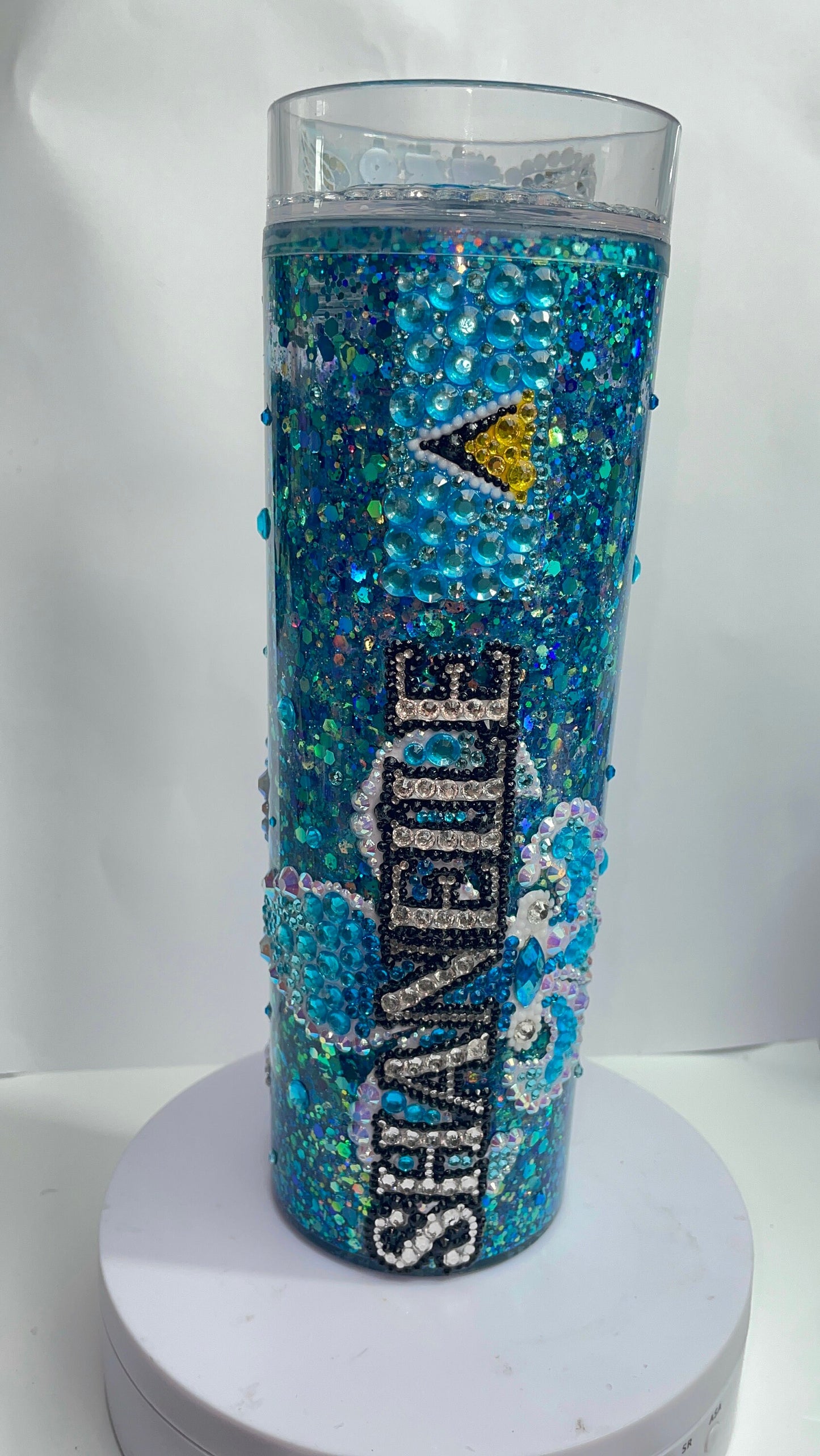Bespoke Carnival Mas Snowglobe Tumbler