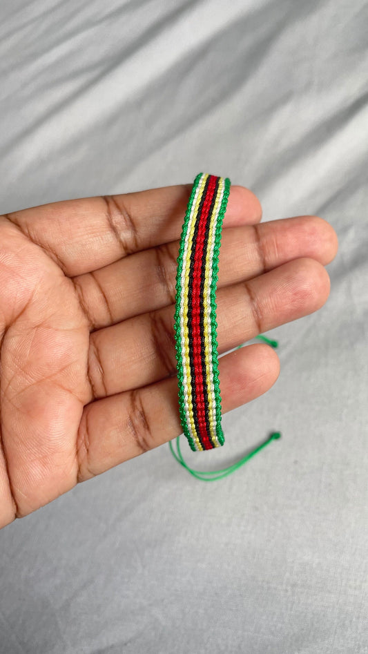 (FLAG) Double flat cuff bracelet