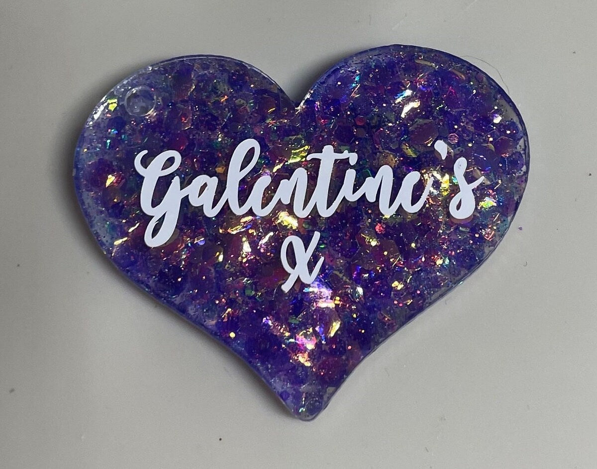 Galentine’s Heart keychain