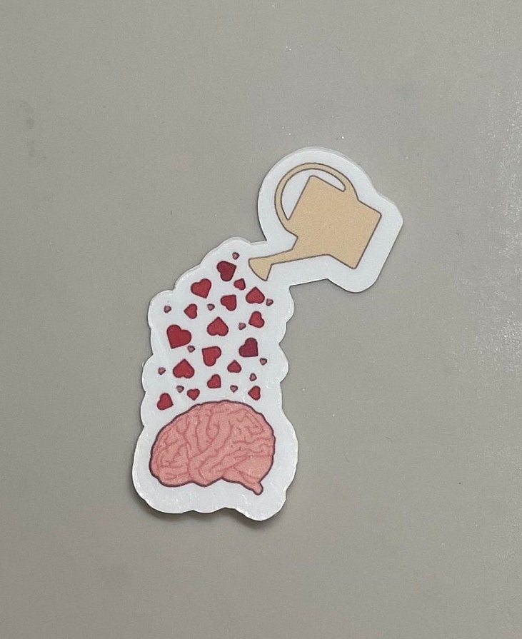 Love rain on brain | Stickers