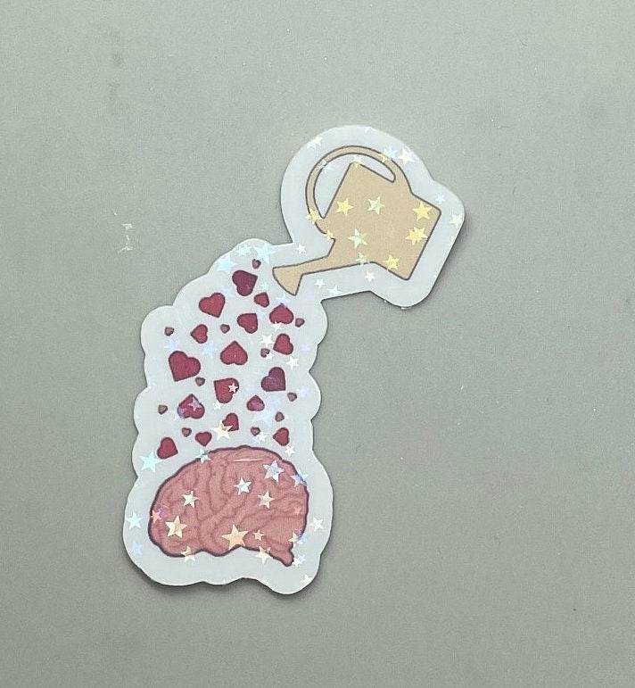 Love rain on brain | Stickers