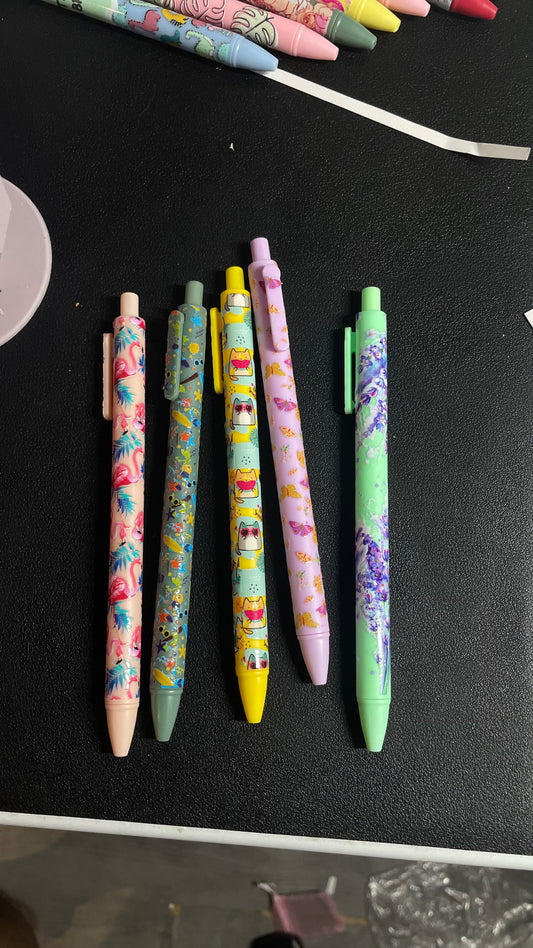 Black Gel Ink Pen
