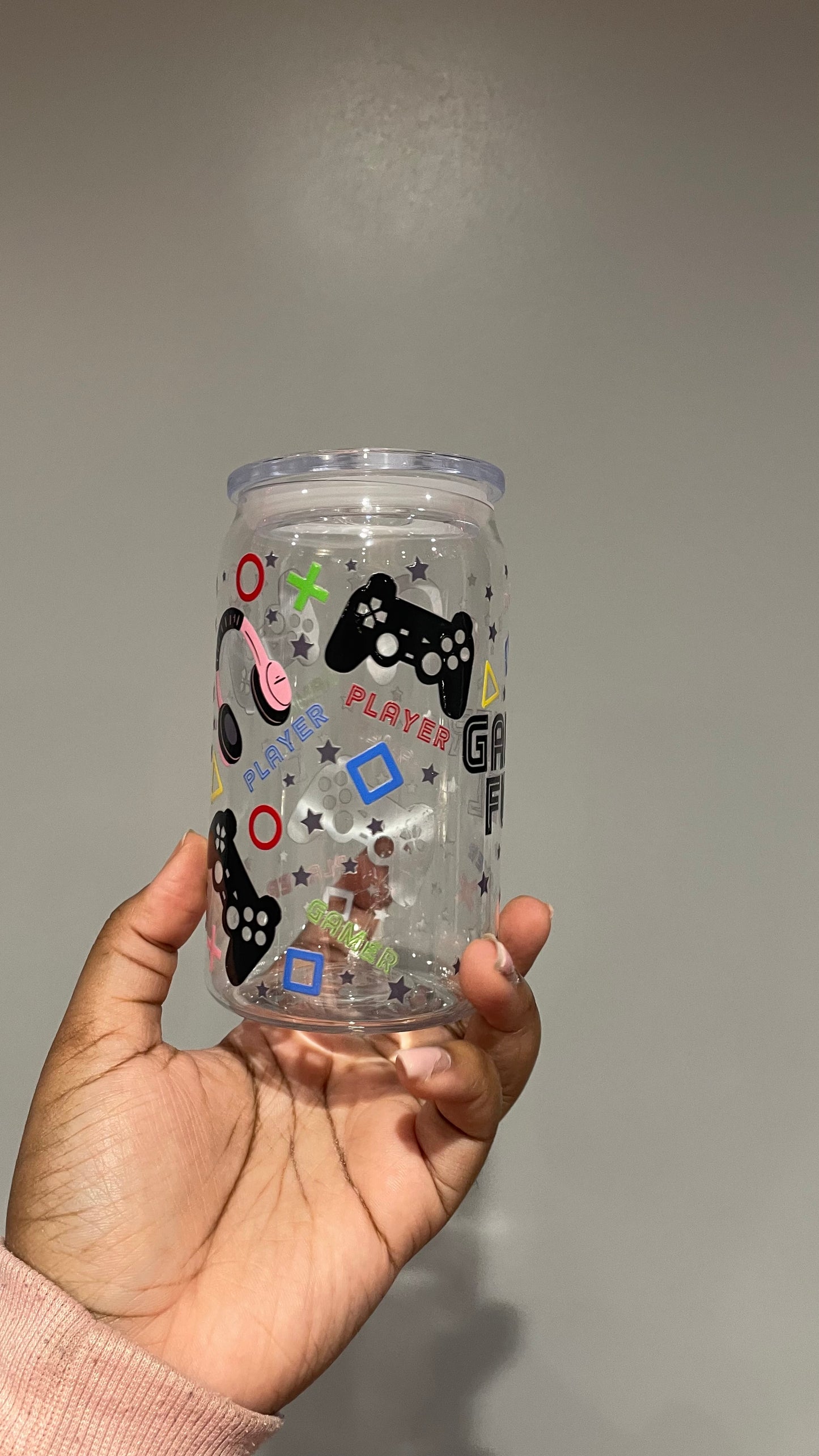 Plastic Can Gamer Fuel Tumbler