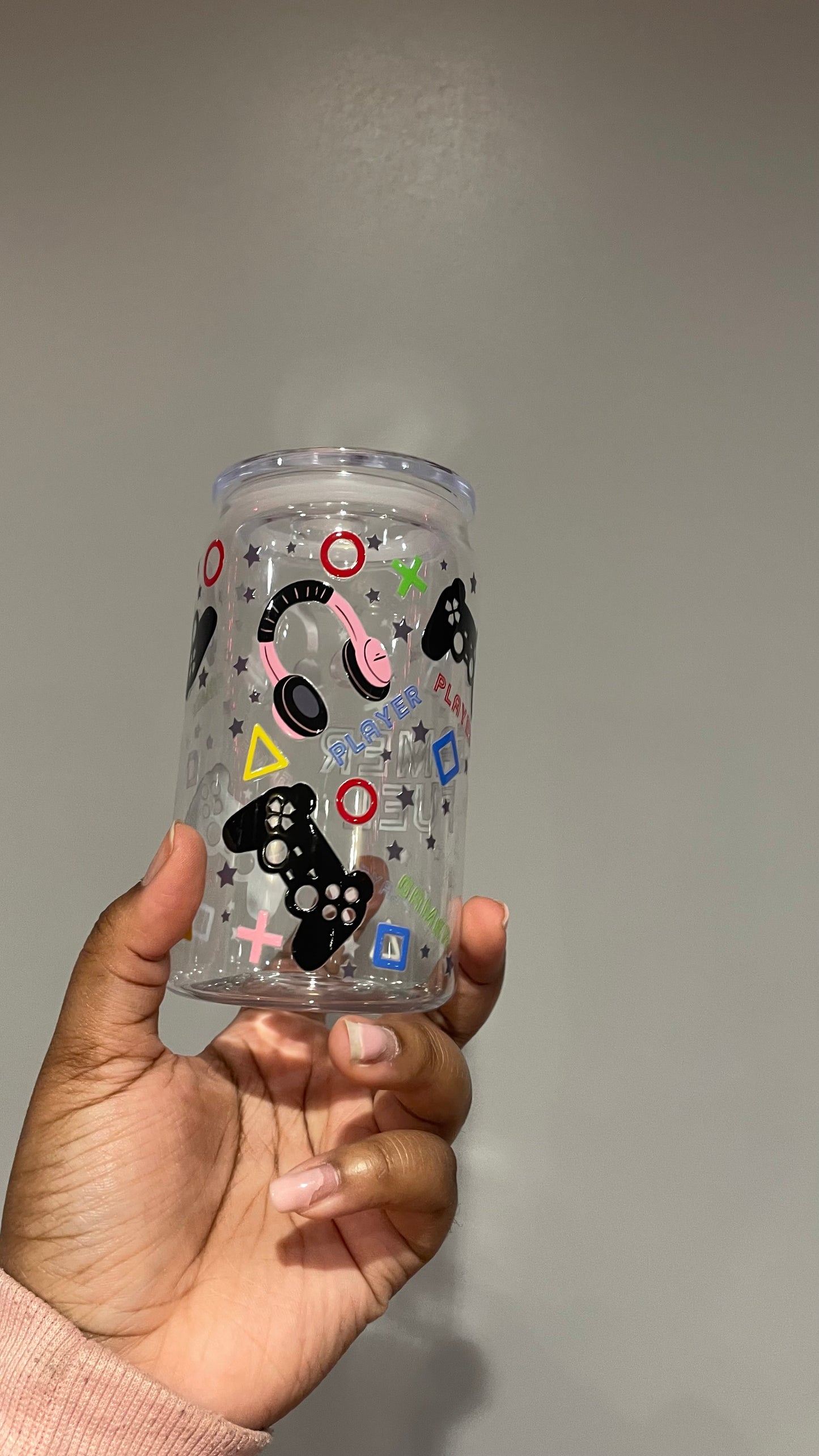 Plastic Can Gamer Fuel Tumbler