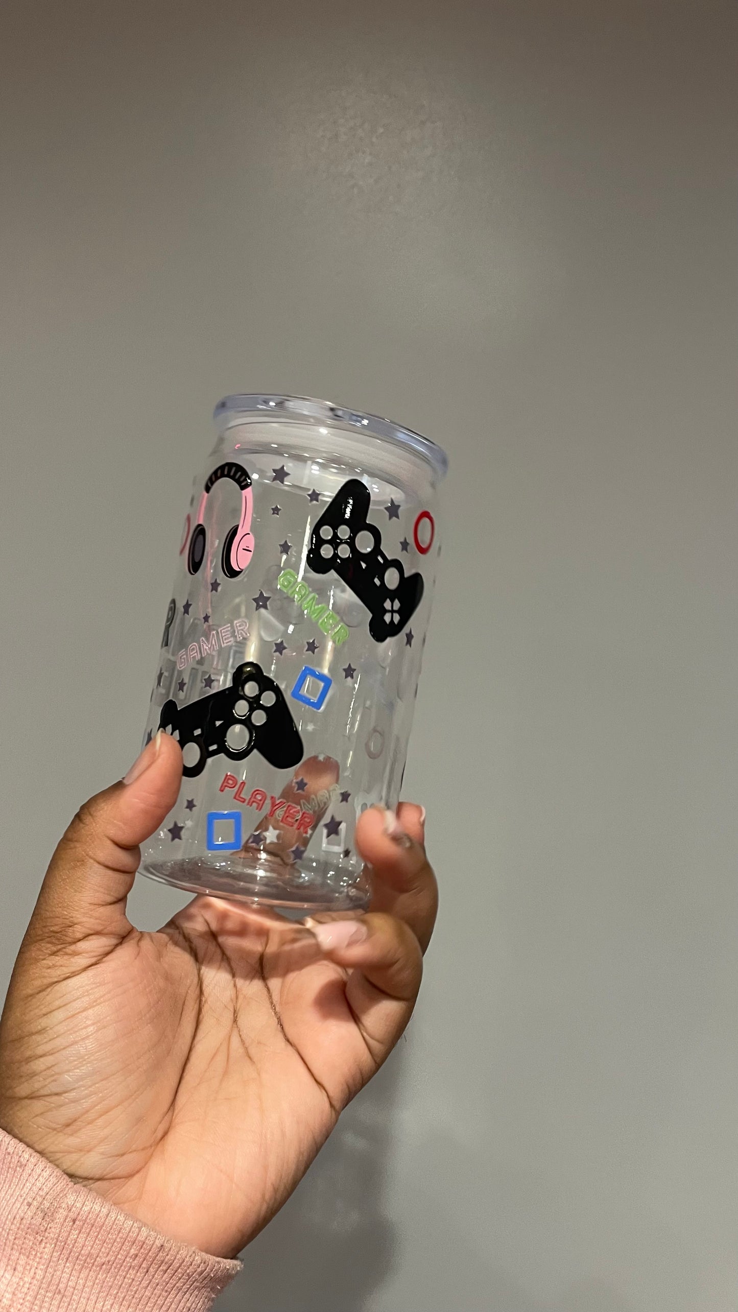 Plastic Can Gamer Fuel Tumbler