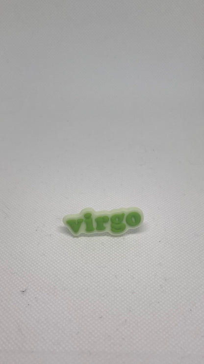 Zodiac straw charms