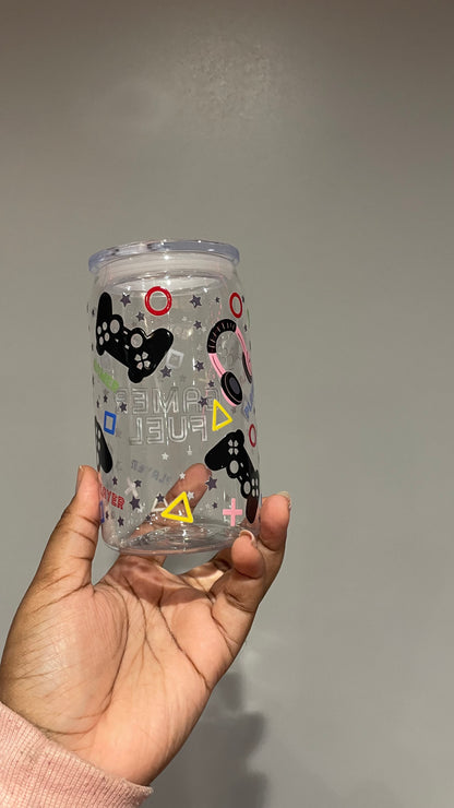 Plastic Can Gamer Fuel Tumbler