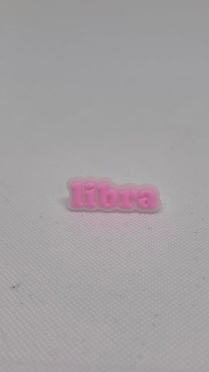 Zodiac straw charms