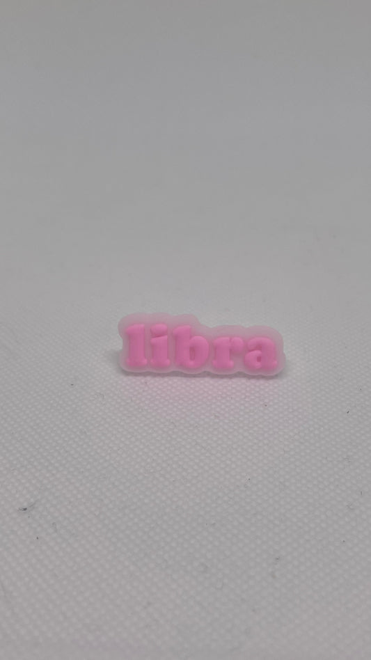 Zodiac straw charms