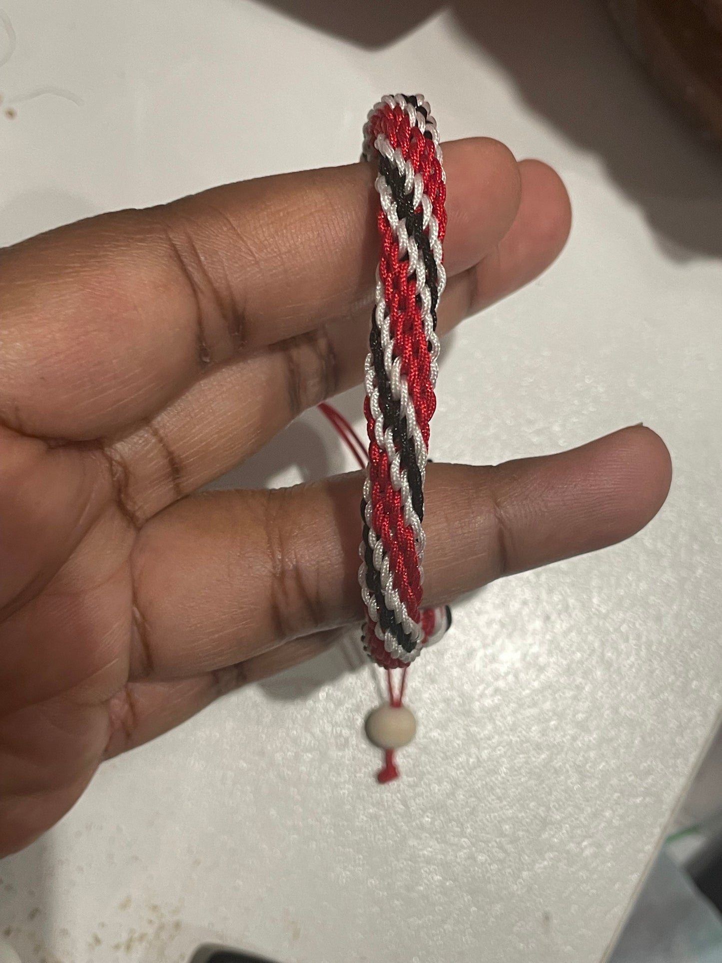 Round Stripe Kumihimo Bracelet