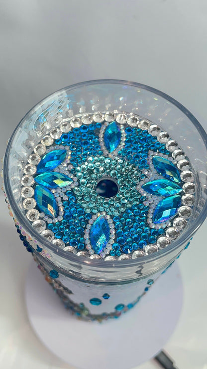 Bespoke Carnival Mas Snowglobe Tumbler