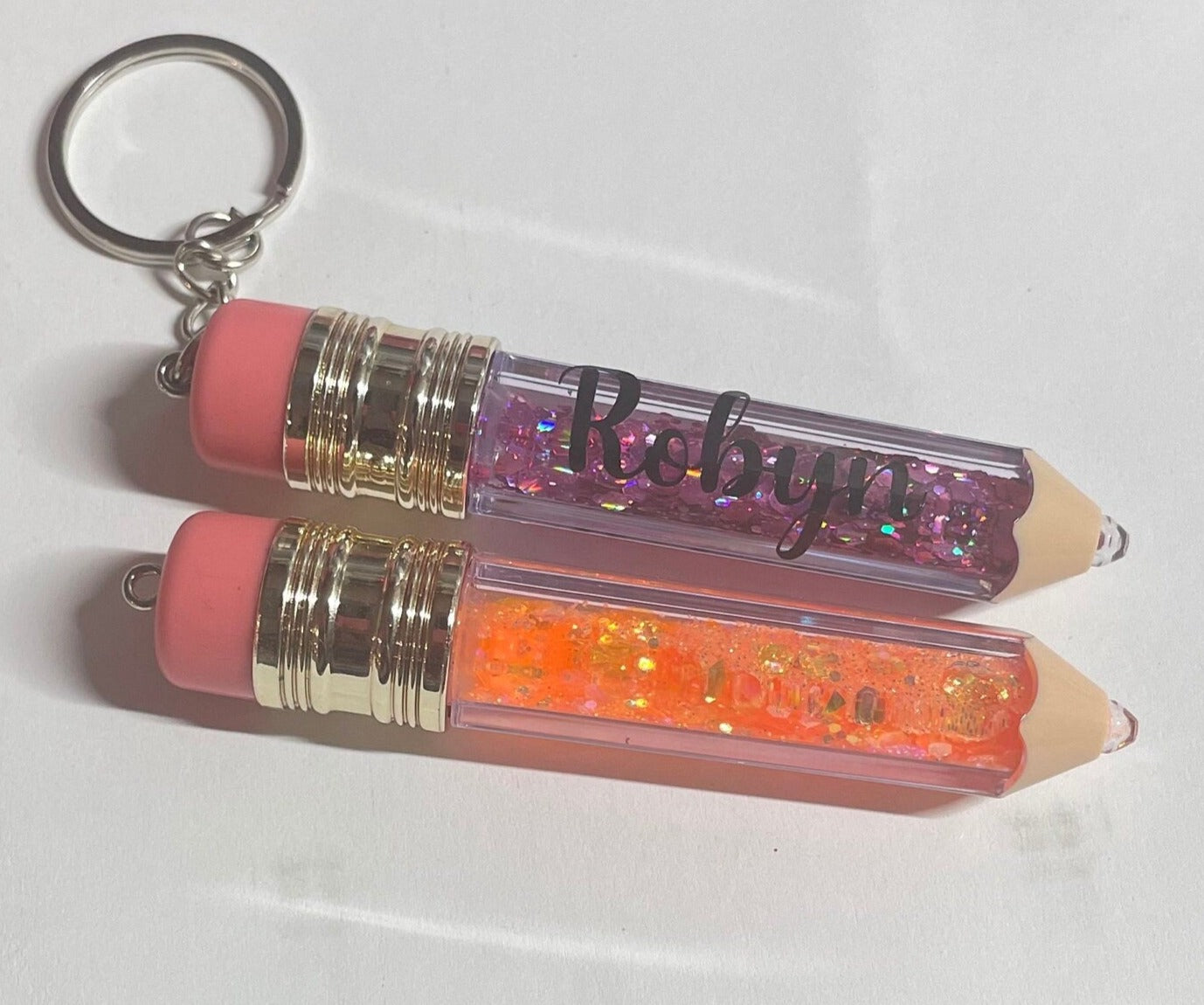 Snowglobe Pencil Keychain