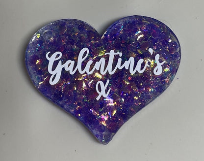 Galentine’s Heart keychain