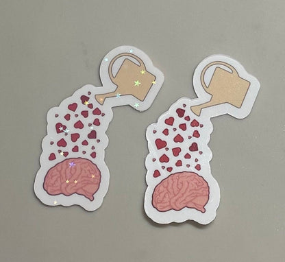 Love rain on brain | Stickers