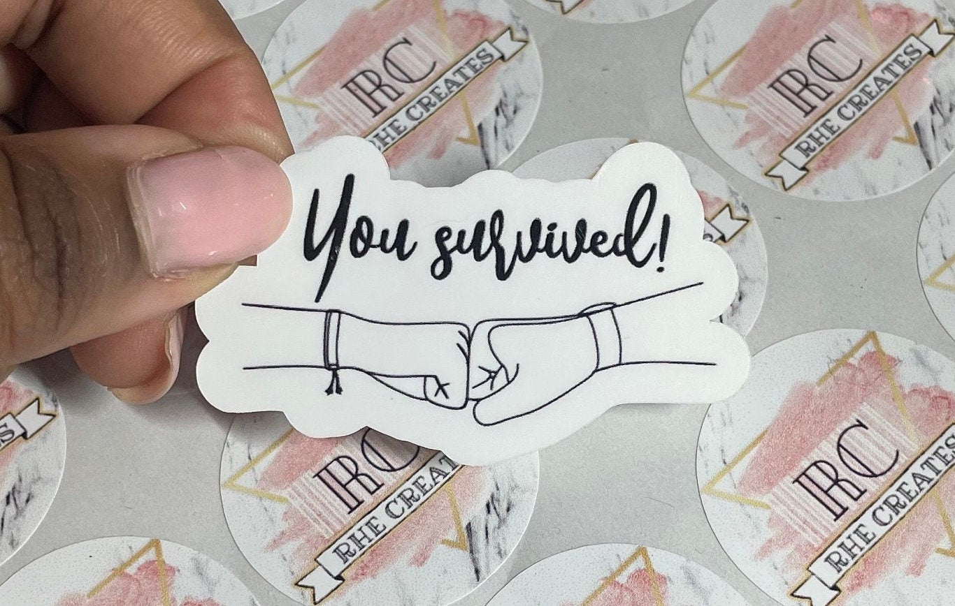 You survived | Stickers