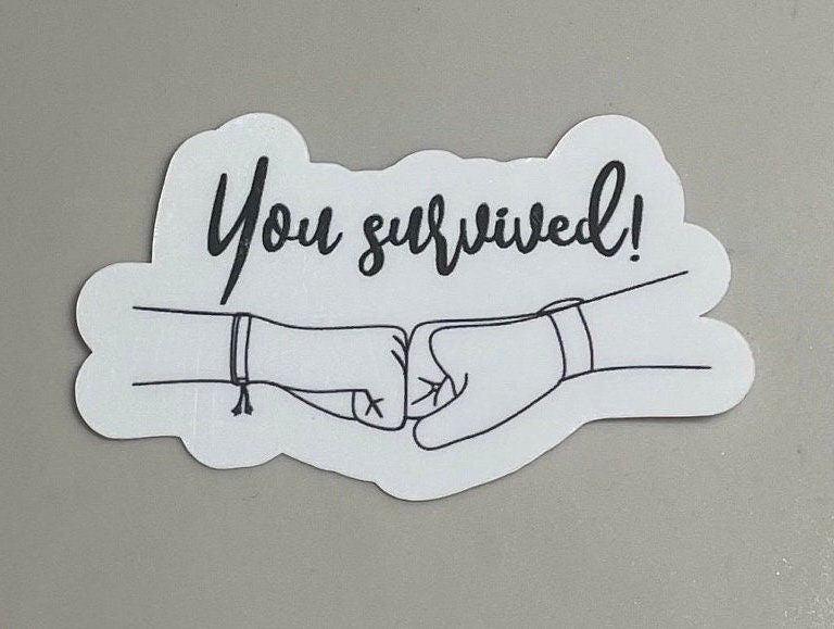 You survived | Stickers